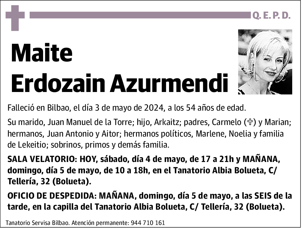 Maite Erdozain Azurmendi