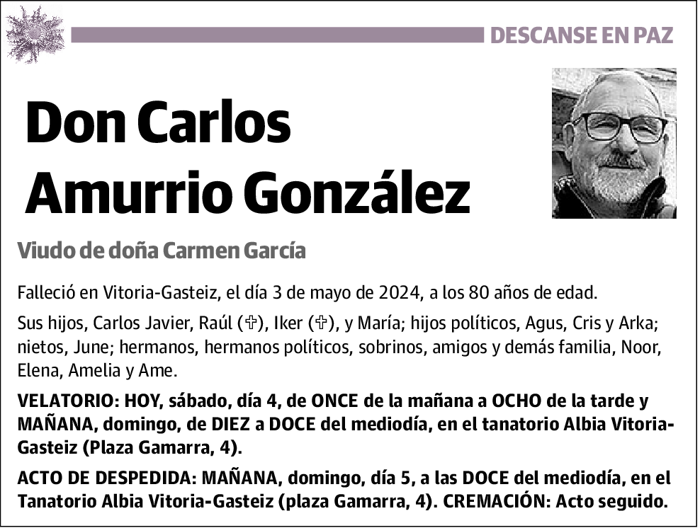 Carlos Amurrio González
