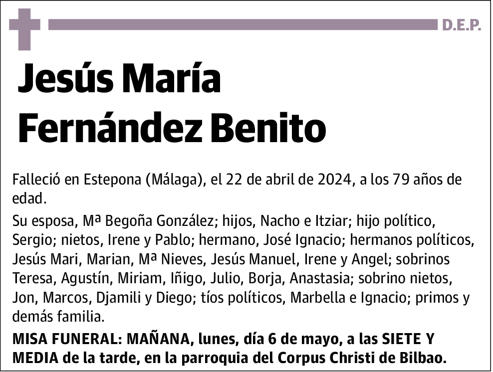 Jesús María Fernández Benito