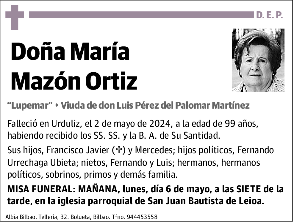 María Mazón Ortiz