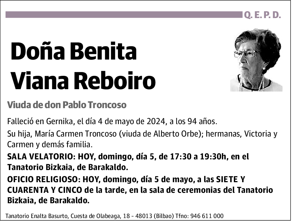 Benita Viana Reboiro