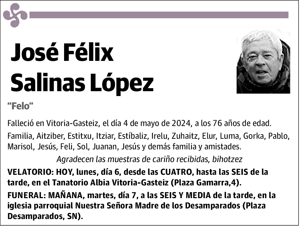 José Félix Salinas López