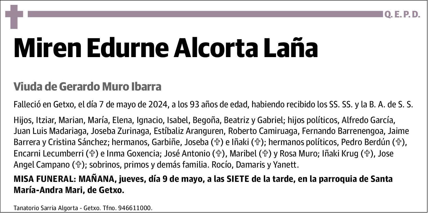 Miren Edurne Alcorta Laña