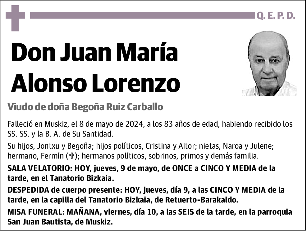 Juan María Alonso Lorenzo