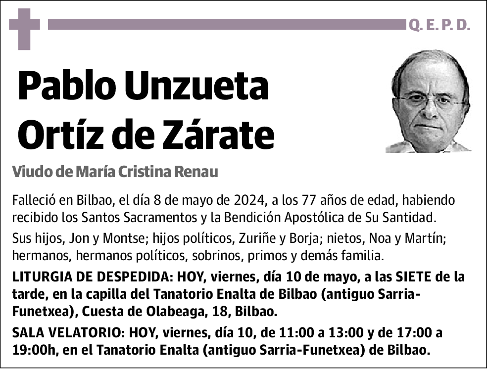 Pablo Unzueta Ortiz de Zarate