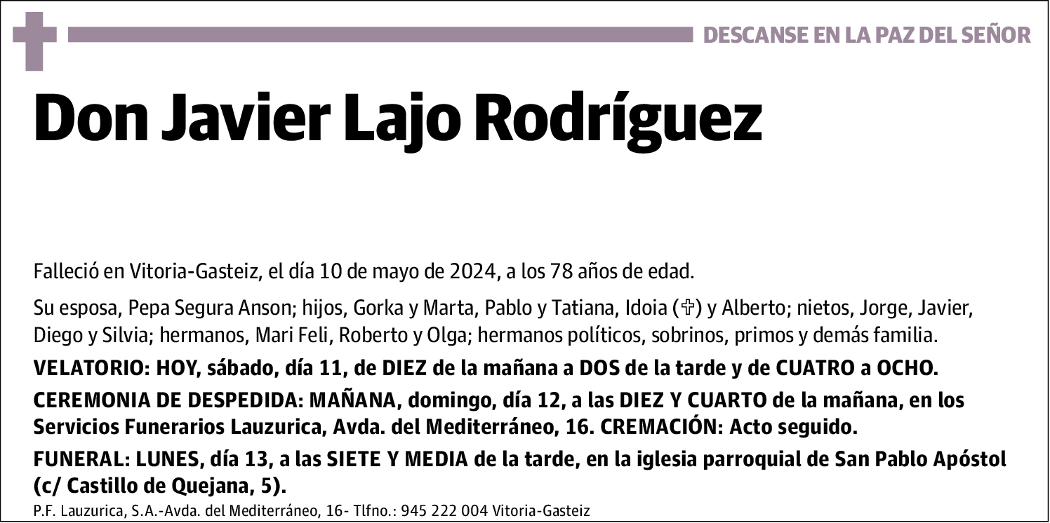 Javier Lajo Rodríguez