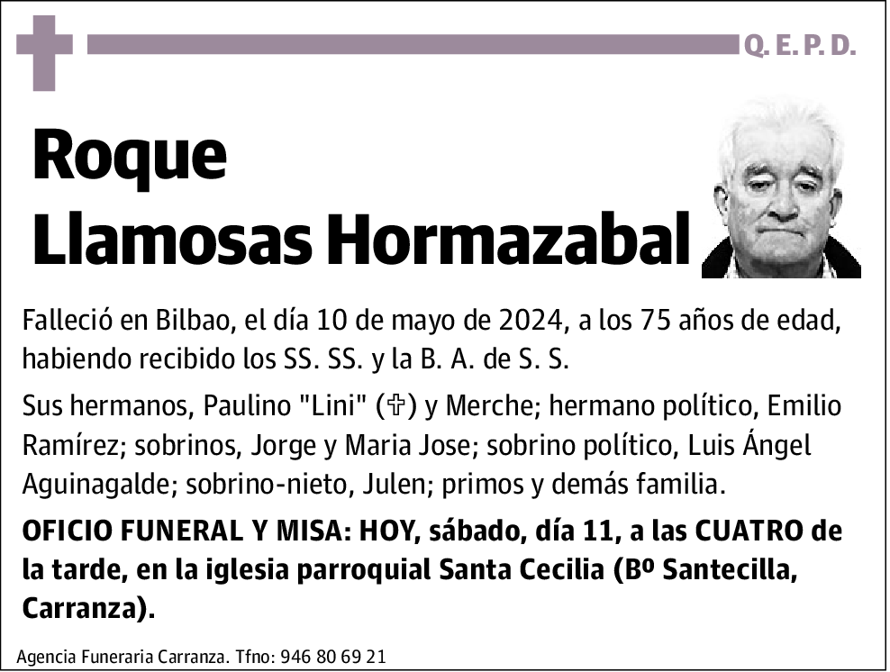 Roque Llamosas Hormazabal