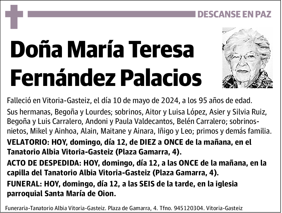 María Teresa Fernández Palacios