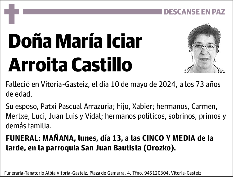 María Iciar Arroita Castillo