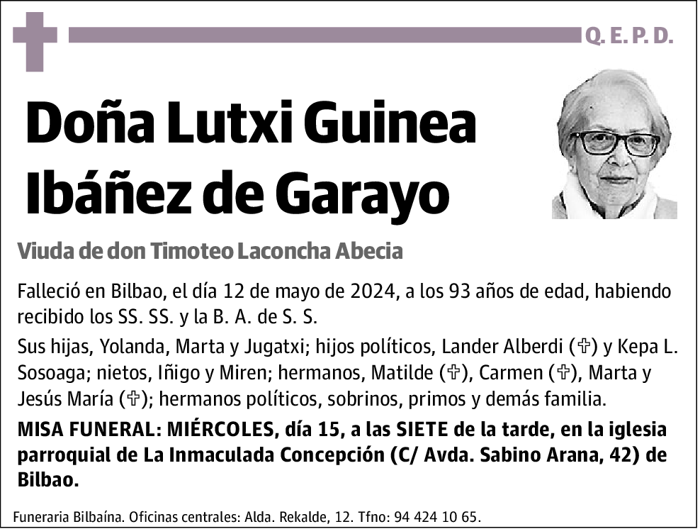 Lutxi Guinea Ibáñez de Garayo