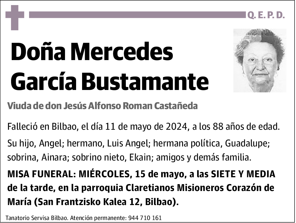 Mercedes García Bustamante