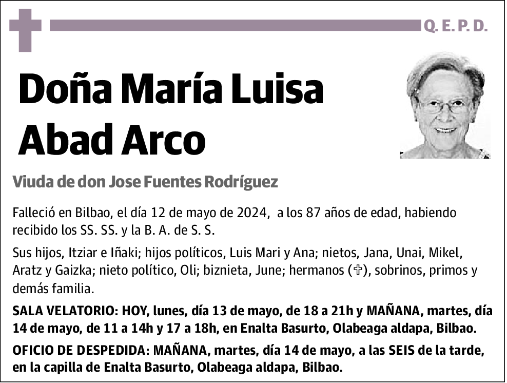 María Luisa Abad Arco