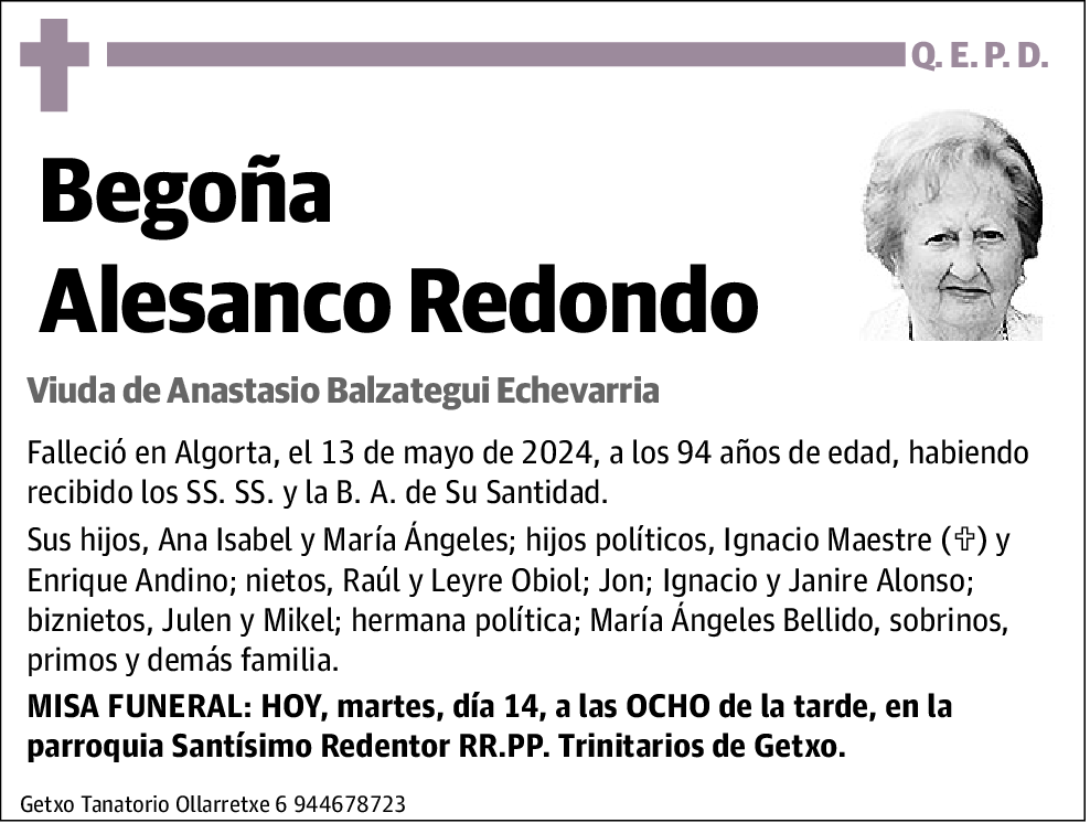 Begoña Alesanco Redondo