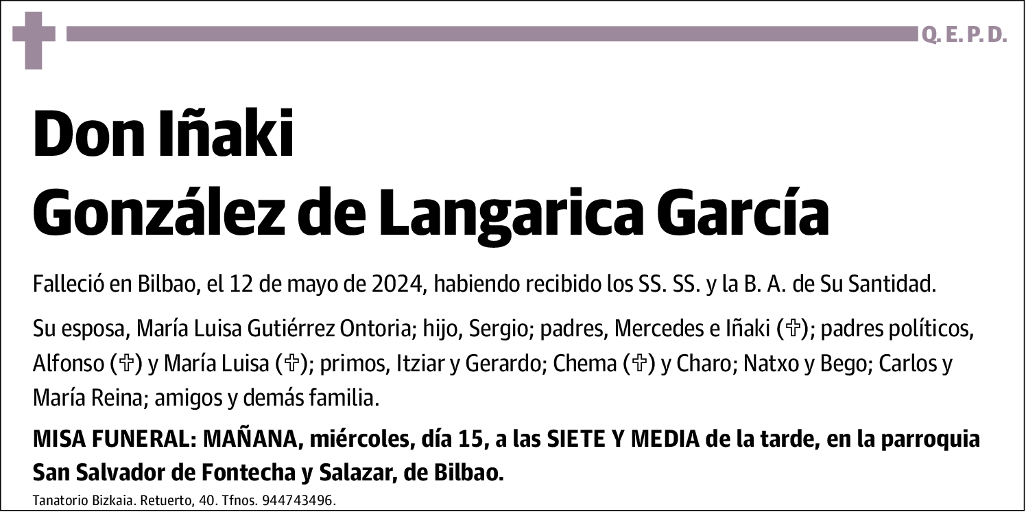 Iñaki González de Langarica García