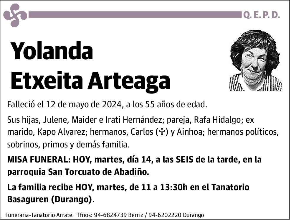 Yolanda Etxeita Arteaga