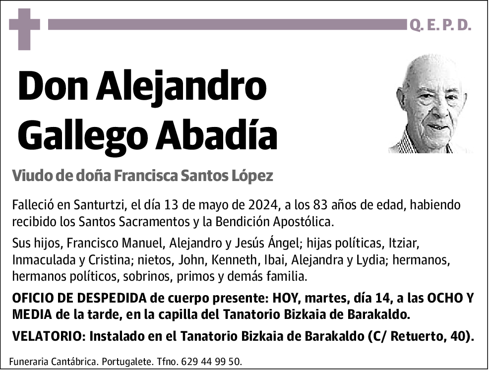 Alejandro Gallego Abadía