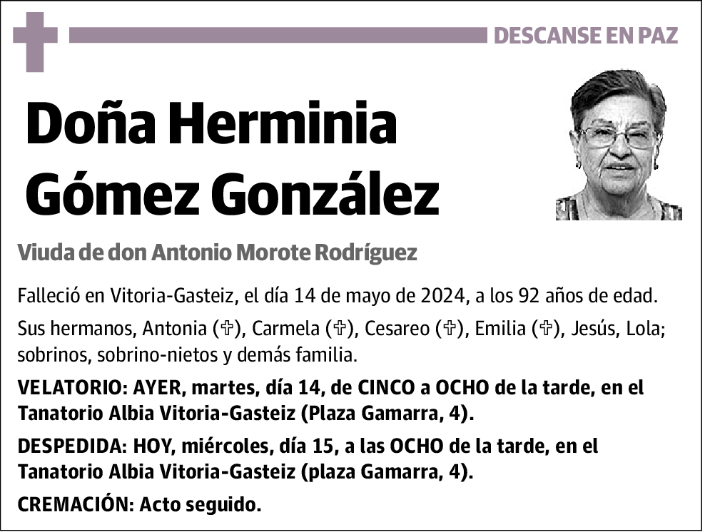 Herminia Gómez González