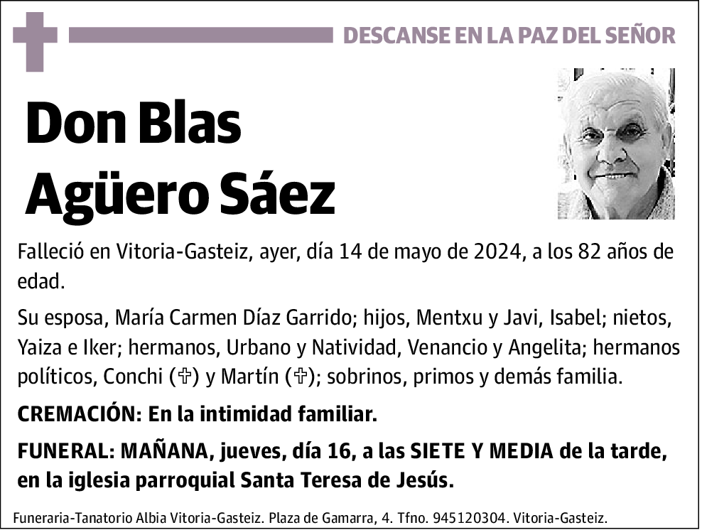 Blas Agüero Sáez