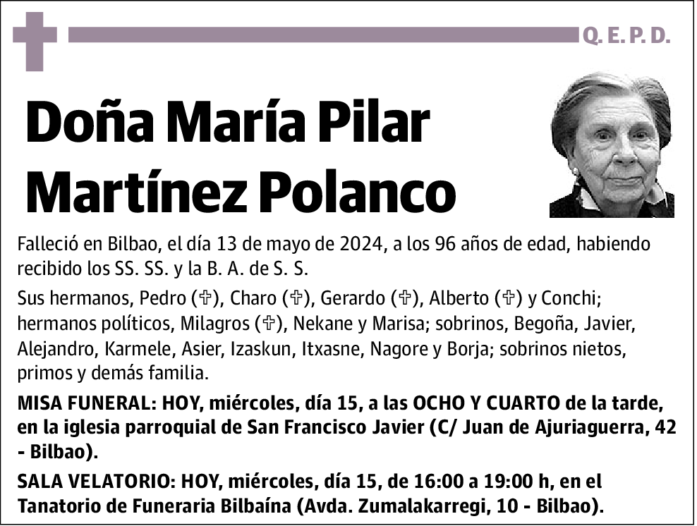 María Pilar Martínez Polanco