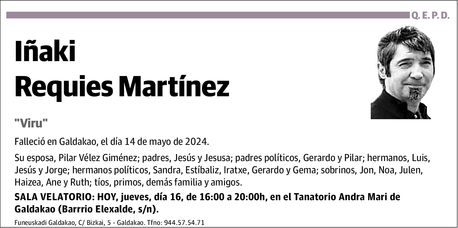 Iñaki Requies Martínez