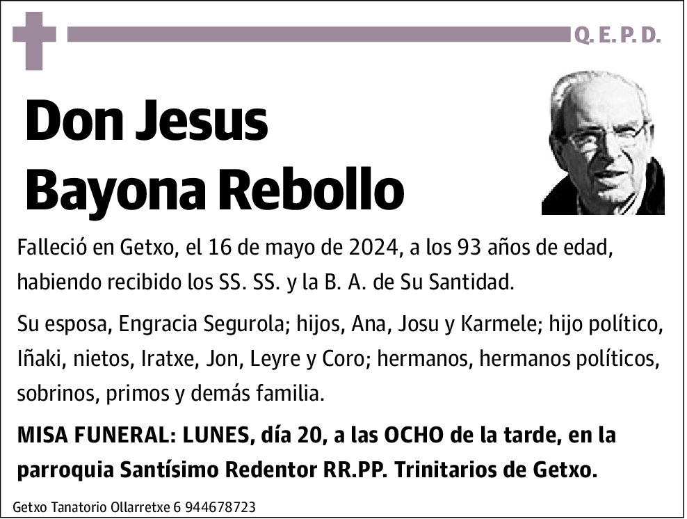 Jesús Bayona Rebollo