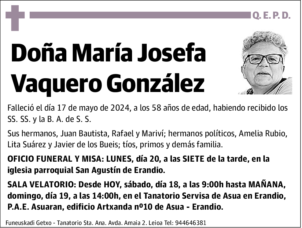 María Josefa Vaquero González