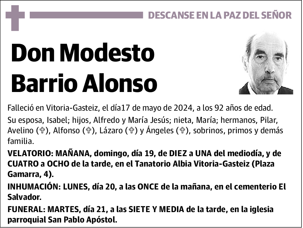 Modesto Barrio Alonso