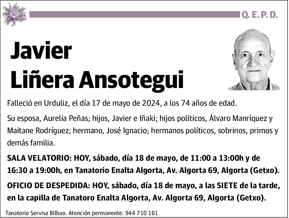 Javier Liñera Ansotegui