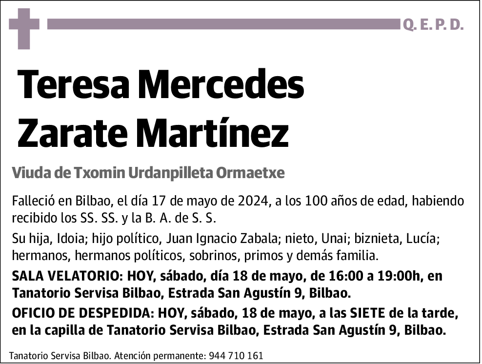 Teresa Mercedes Zarate Martínez