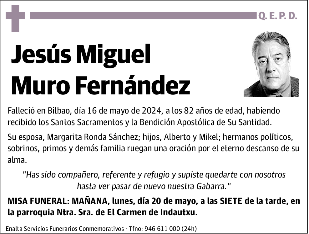 Jesús Miguel Muro Fernández