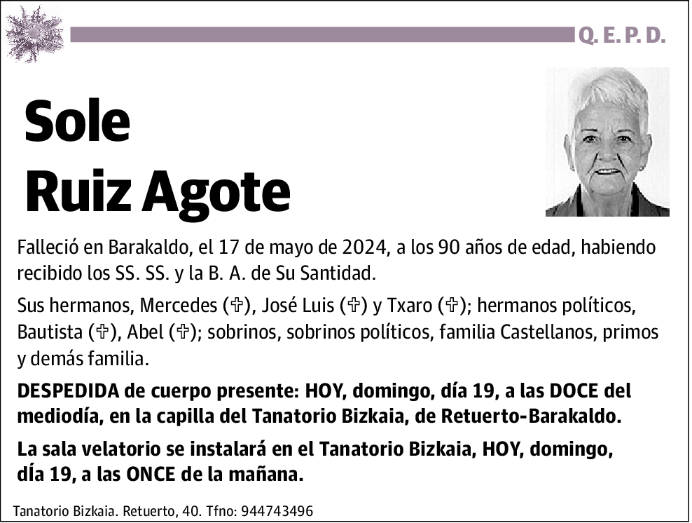 Sole Ruiz Agote