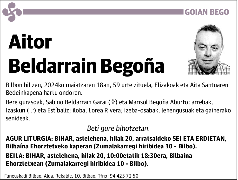 Aitor Beldarrain Begoña