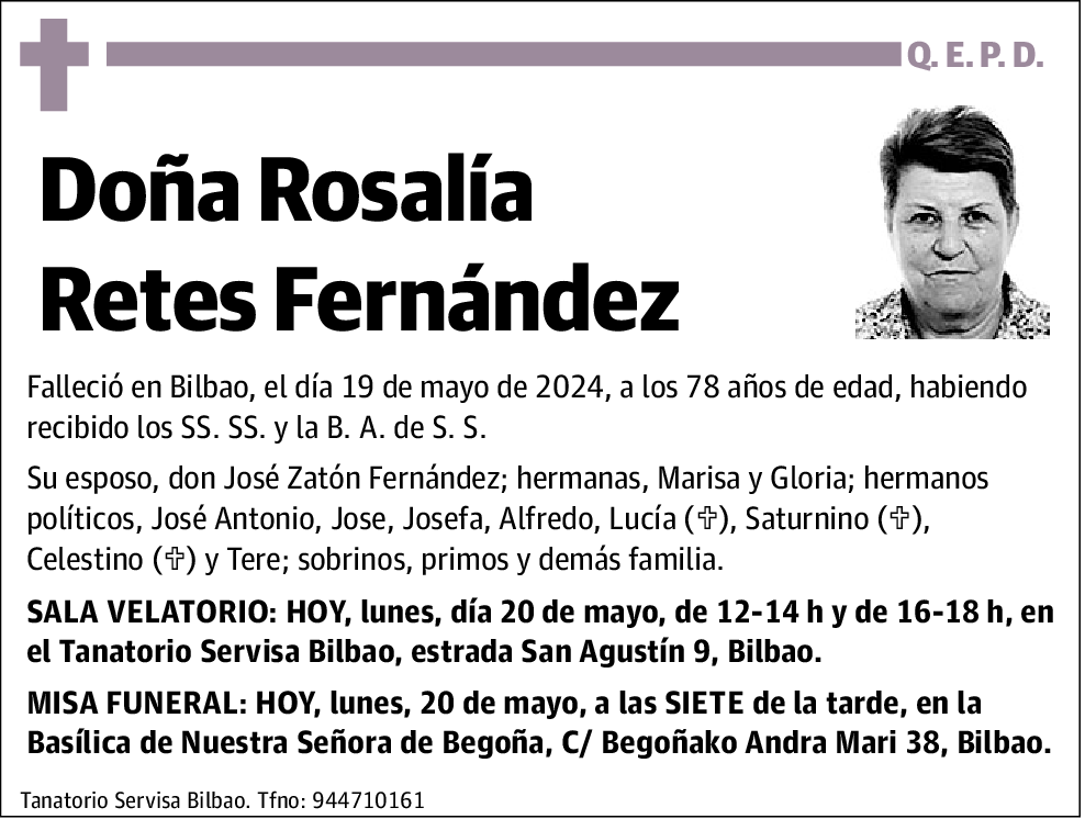 Rosalía Retes Fernández