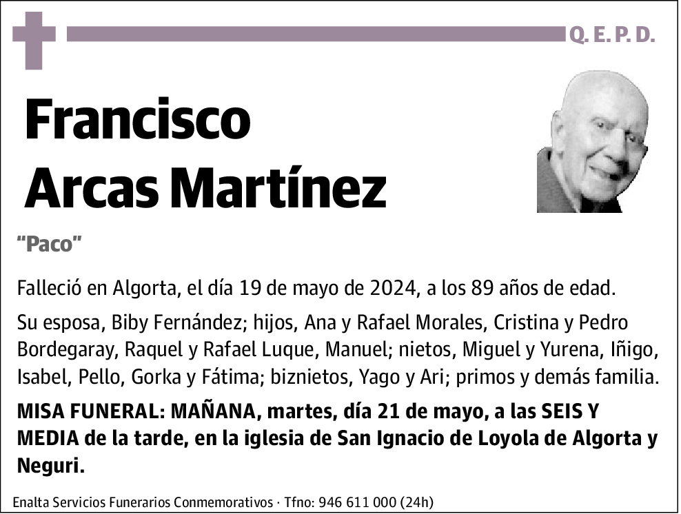 Francisco Arcas Martínez