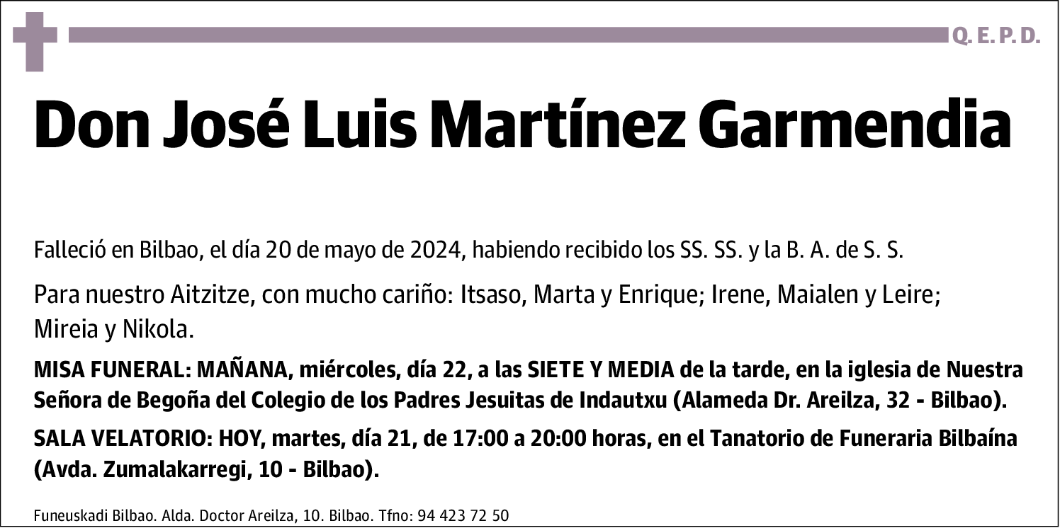 José Luis Martínez Garmendia