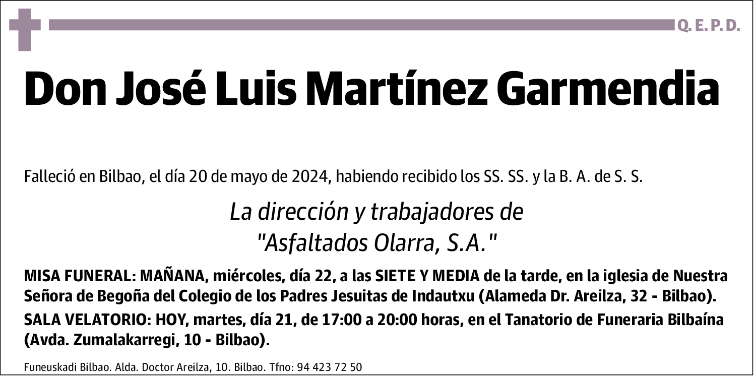 José Luis Martínez Garmendia