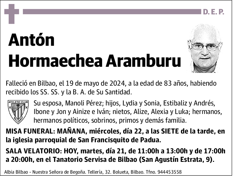 Antón Hormaechea Aramburu