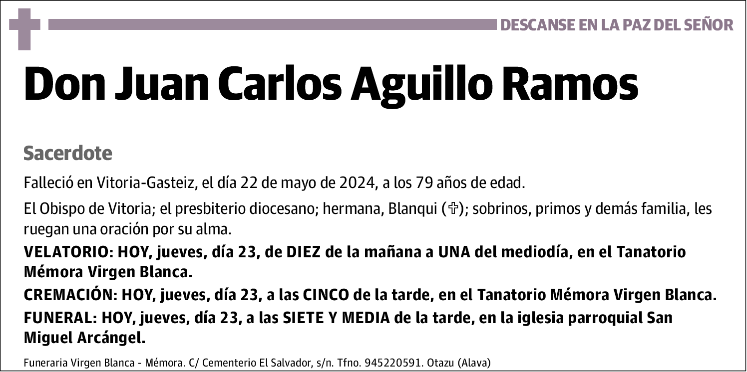 Juan Carlos Aguillo Ramos