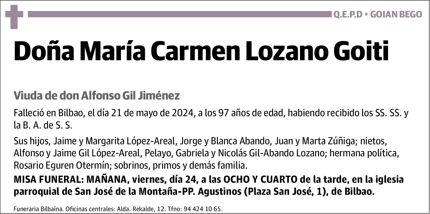 María Carmen Lozano Goiti