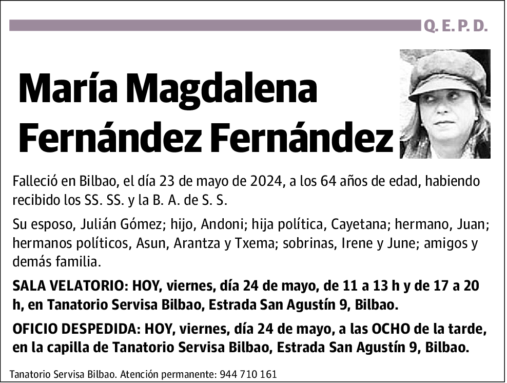 María Magdalena Fernández Fernández