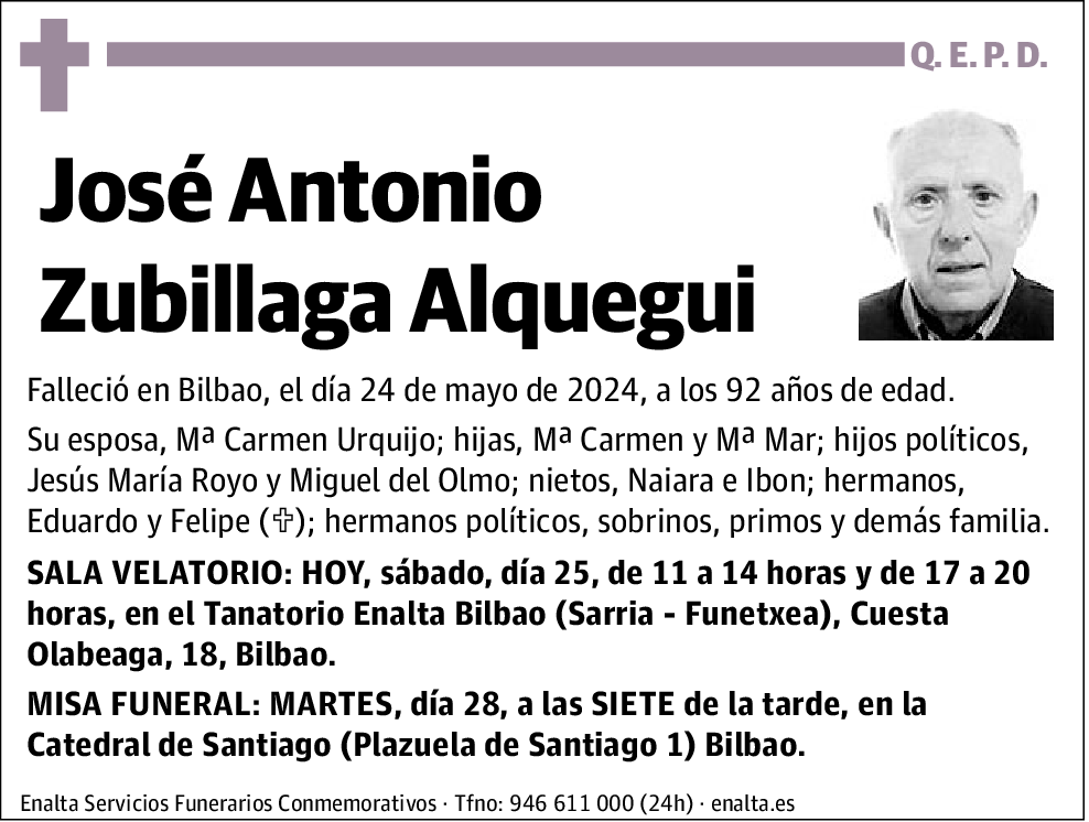 José Antonio Zubillaga Alquegui