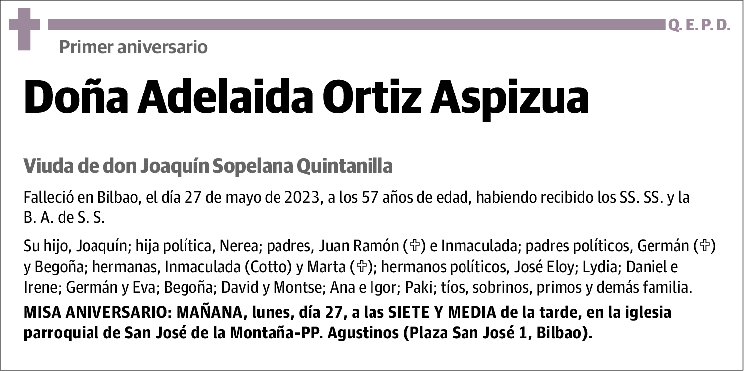 Adelaida Ortiz Aspizua