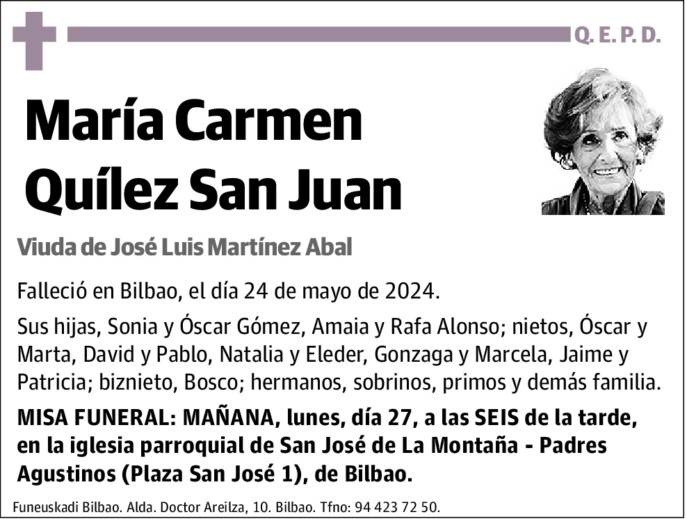 María Carmen Quílez San Juan