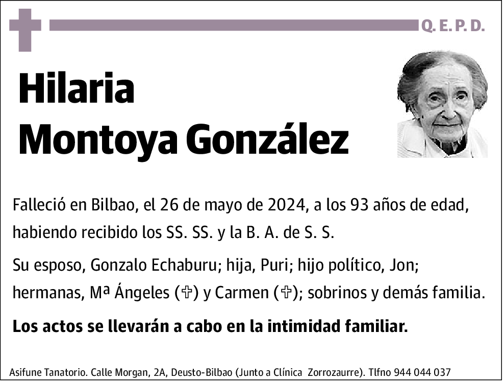 Hilaria Montoya González