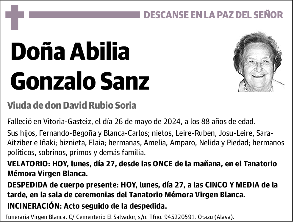 Abilia Gonzalo Sanz