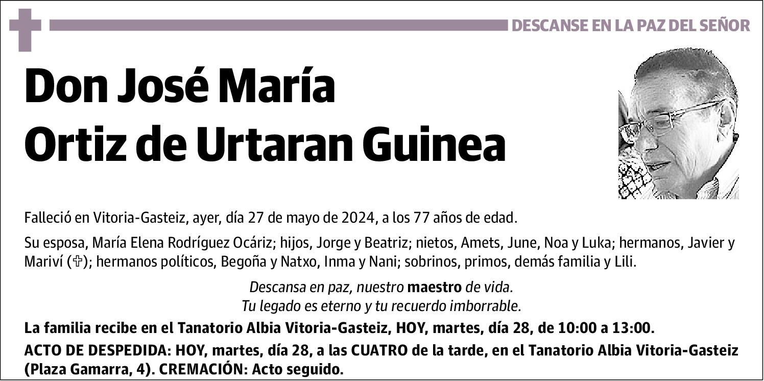 José María Ortiz de Urtaran Guinea