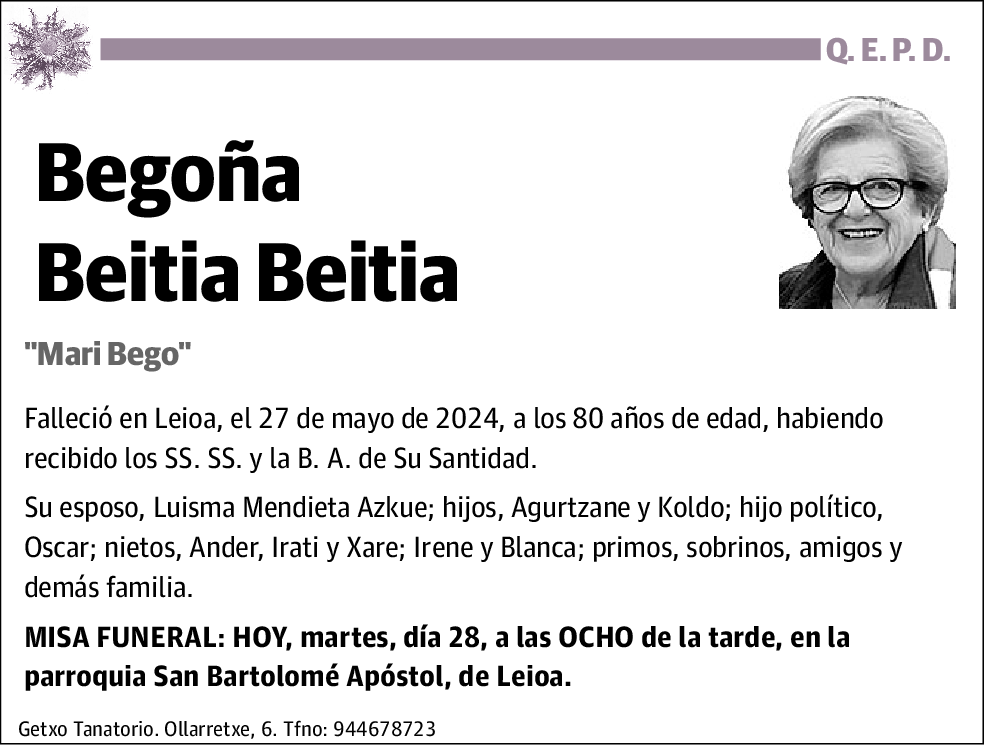 Begoña Beitia Beitia