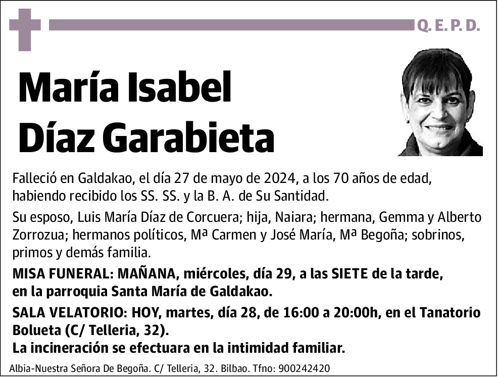 Maria Isabel Diaz Garabieta