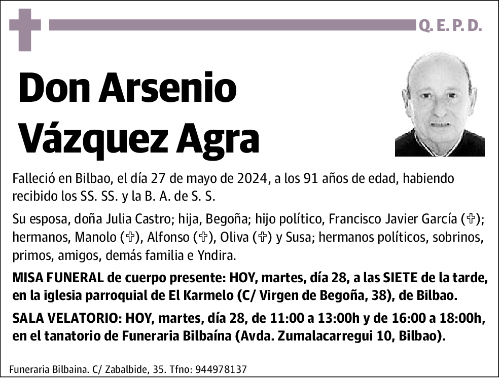 Arsenio Vázquez Agra