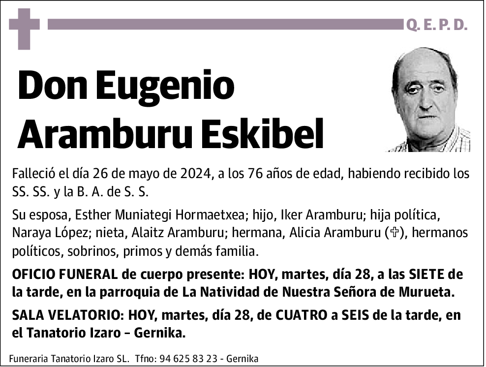 Eugenio Aramburu Eskibel